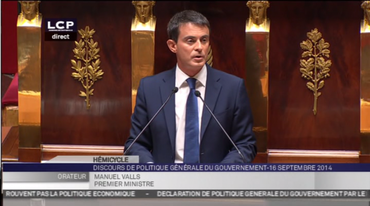 EN DIRECT. Le vote de confiance est  «déterminant», affirme Manuel Valls