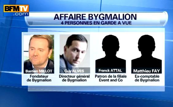 Campagne Sarkozy : garde à vue prolongée pour les anciens cadres de Bygmalion