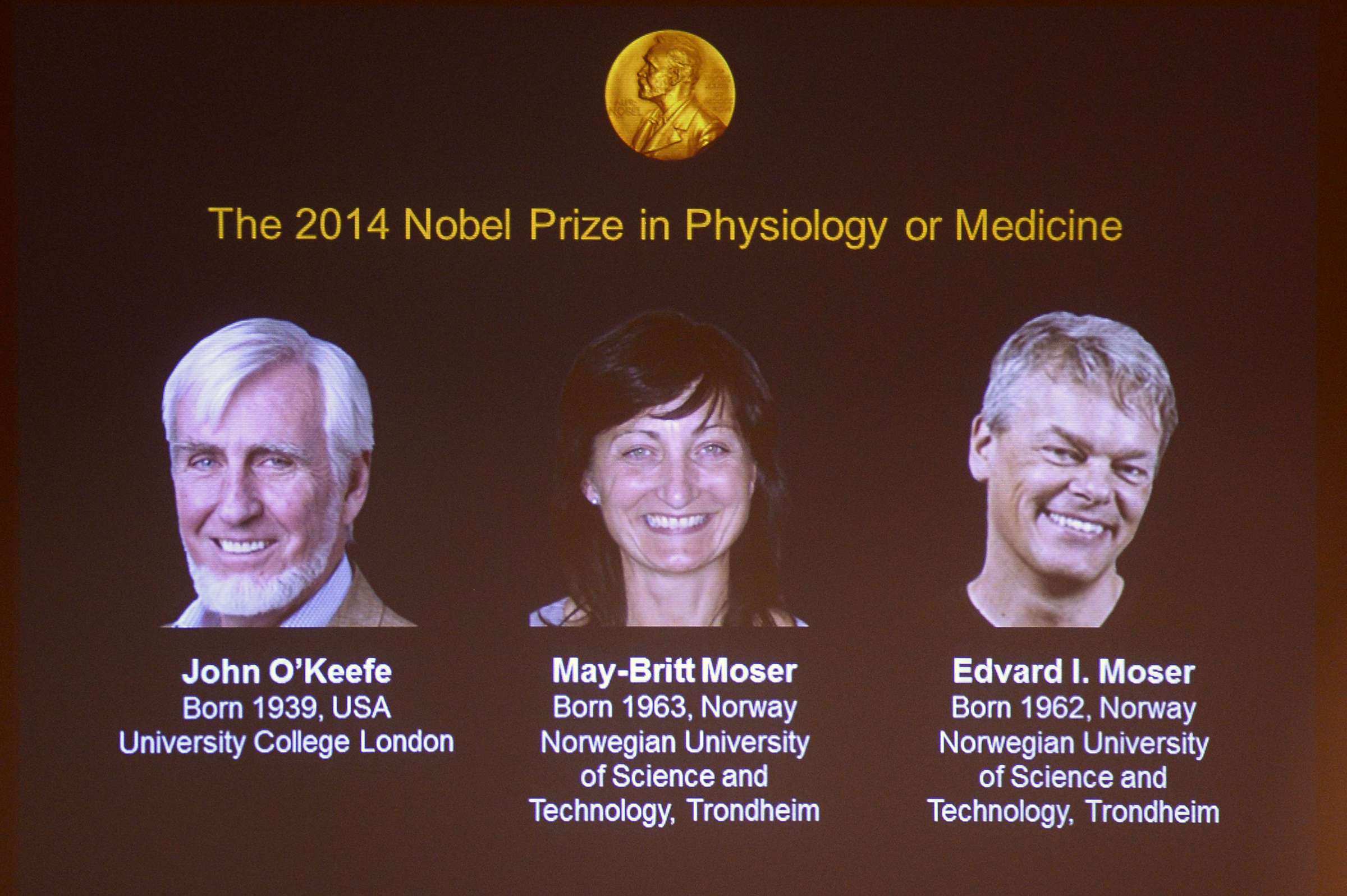 Prix Nobel de médecine : deux Norvégiens et un Américano-britannique primés