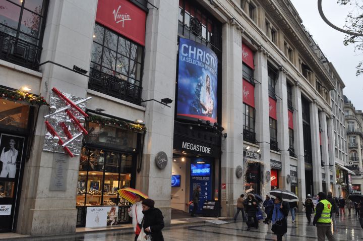 Les Galeries Lafayette bientôt sur les Champs-Elysées à la place de Virgin