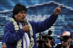 Evo Morales porté par les succès économiques de la Bolivie